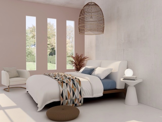 pastel color bedroom design